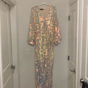 Long Sequin Dress from Lorgal 2XL